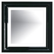 Зеркало Galassia Ethos 8481NE 90x90 см черное с подсветкой