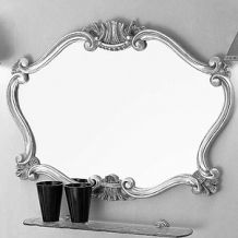Зеркало Migliore Complementi 92 фигурное серебро
