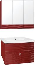 Мебель для ванной Style Line Вероника 80 Люкс Plus, бордо
