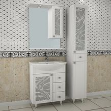 Мебель для ванной ASB-Mebel Альфа кристалл 65