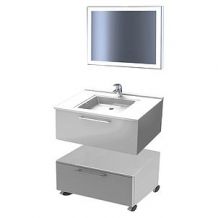 Мебель для ванной De Aqua Квадро-2 80