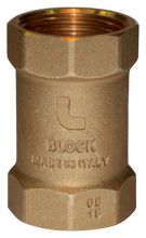 Обратный клапан Itap 101 Block 1/2" пружинный с пластиковым седлом