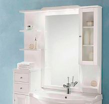 Зеркало-шкаф Eban Eleonora Modular 130 R белый